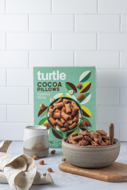 Pillows al Cacao Ripieni di Crema alla Nocciola - immagine 3