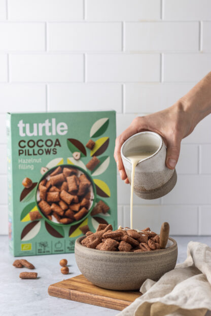 Pillows al Cacao Ripieni di Crema alla Nocciola - immagine 2