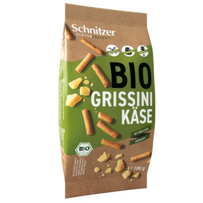 Schnitzer - Grissini al Formaggio Biologici - Senza glutine