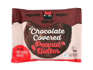 Kookie Cat  - Biscotto Bio con Cioccolato senza zuccheri aggiunti e burro di arachidi