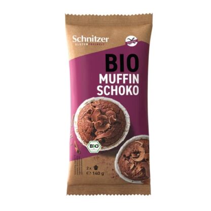 Schnitzer - Muffin al Cioccolato - Senza Glutine e Biologico